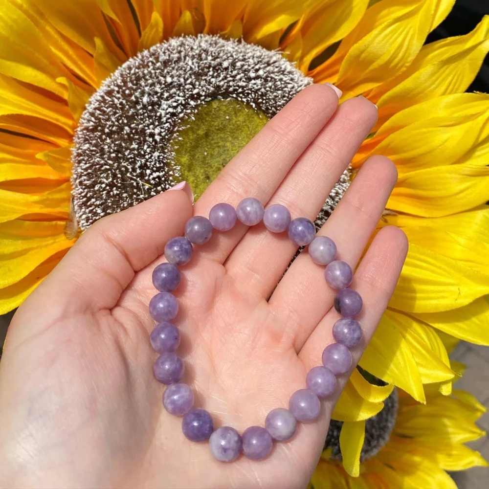 Lepidolite Infinity Bracelet